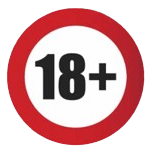 Logo 18+, restriction d'âge